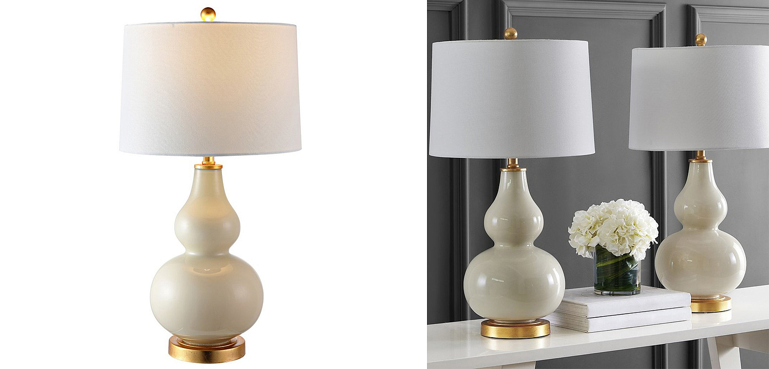 Настольная лампа Loraine Ivory Table lamp Настольная лампа Loraine Ivory Table lamp - Loft-Concept в Костроме