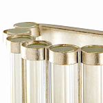 Бра настенное высокое из стеклянных трубочек Gladia варинант исполнения - 6 | Loft Concept в Костроме