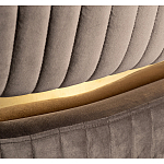 Диван двухместный коричневый Clarisse варинант исполнения - 2 | Loft Concept в Костроме