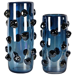 Ваза Molecule Vase Glass Blue Spheres варинант исполнения - 1 | Loft Concept в Костроме
