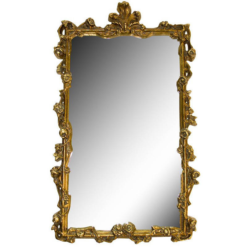 Зеркало Frame of Golden Roses Золотой Зеркало Frame of Golden Roses Золотой в Костроме | Loft Concept
