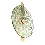 Бра с круглым стеклянным плафоном Gingham варинант исполнения - 5 | Loft Concept в Костроме