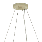 Люстра круглая из толстых деревянных реек Natural Style варинант исполнения - 3 | Loft Concept в Костроме