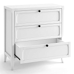 Комод с 3-мя ящиками белый Silva White Chest of Drawers варинант исполнения - 3 | Loft Concept в Костроме