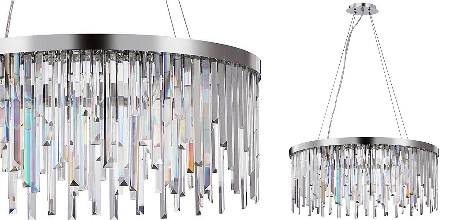 Люстра Bennett Chandelier chrome Люстра Bennett Chandelier chrome - Loft-Concept в Костроме