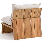 Уличное кресло из массива акации Trivett Wooden Chair варинант исполнения - 4 | Loft Concept в Костроме