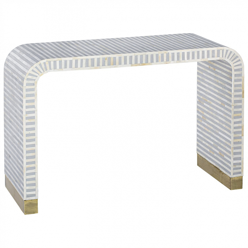 Beacon Console Table - Grey Серый Белый Beacon Console Table - Grey Серый Белый в Костроме | Loft Concept