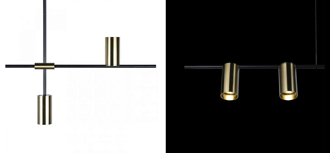 Подвесной светильник TRIBES LINEAR PENDANT 4 плафона Подвесной светильник TRIBES LINEAR PENDANT 4 плафона - Loft-Concept в Костроме