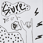 Плитка с узором Граффити 3 варинант исполнения - 3 | Loft Concept в Костроме