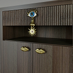 Комод Elsa Dreams Walnut Двухстворчатый  варинант исполнения - 6 | Loft Concept в Костроме