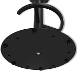 Барный стул вращающийся со спинкой Синий Велюр Vendramin Chair варинант исполнения - 8 | Loft Concept в Костроме