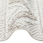 Ковер из полиэстера с мягким узором Simpa Couples варинант исполнения - 3 | Loft Concept в Костроме