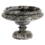 Фруктовница средняя из натурального камня Змеевик Шабровский Natural Stone Fruit Bowls варинант исполнения - 1 | Loft Concept в Костроме