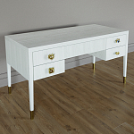 Письменный стол с 4-мя ящиками Elsa Dreams White варинант исполнения - 1 | Loft Concept в Костроме