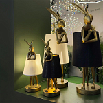 Настольная лампа с абажуром White sweetheart варинант исполнения - 2 | Loft Concept в Костроме