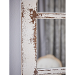 Зеркало-окно с эффектом старения в венецианском стиле Venetian White Mirror варинант исполнения - 7 | Loft Concept в Костроме