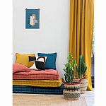 Круглая плетеная корзина Oyana Wicker Basket варинант исполнения - 2 | Loft Concept в Костроме