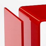 Дизайнерский кофейный стол Poltronova T01 Red Coffee Table варинант исполнения - 7 | Loft Concept в Костроме