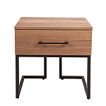 Тумба прикроватная с ящиком в стиле лофт Urban Style Space варинант исполнения - 3 | Loft Concept в Костроме