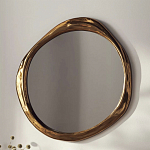 Зеркало в ассиметричной золотой раме Mirror of Aragorn варинант исполнения - 1 | Loft Concept в Костроме