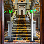 Дизайнерский торшер в виде пальмы Poltronova Sanremo Floor Lamp варинант исполнения - 8 | Loft Concept в Костроме