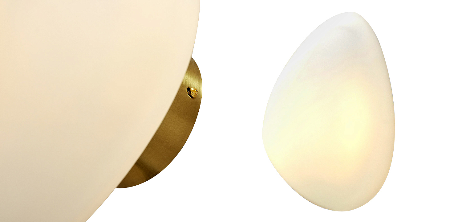 Бра Pebble Wall Lamp Бра Pebble Wall Lamp - Loft-Concept в Костроме
