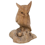 Статуэтка из дерева сова Animals of the World варинант исполнения - 5 | Loft Concept в Костроме