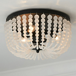 Потолочный светильник круглый с стеклянными бусинами Uniformity варинант исполнения - 2 | Loft Concept в Костроме