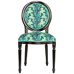 Стул из натурального бука Ikat Pattern бирюзовый варинант исполнения - 1 | Loft Concept в Костроме