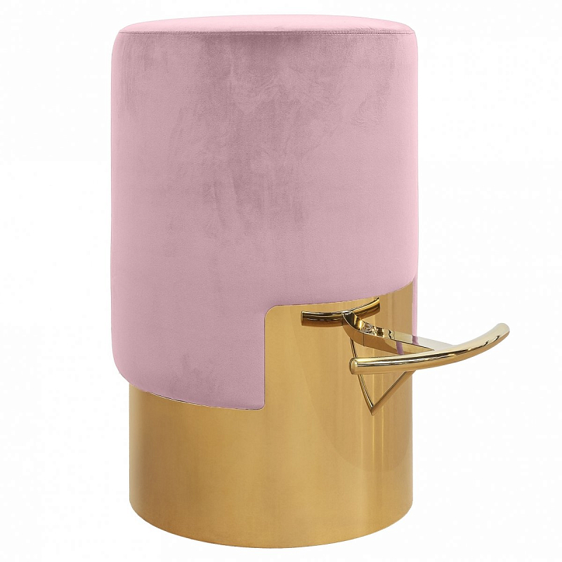 ELLA BAR STOOL Розовый Барный стул Золотой Розовый пастельный ELLA BAR STOOL Розовый Барный стул Золотой Розовый пастельный в Костроме | Loft Concept