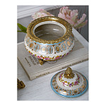 Шкатулка фарфоровая с цветочной росписью Eden Garden варинант исполнения - 6 | Loft Concept в Костроме