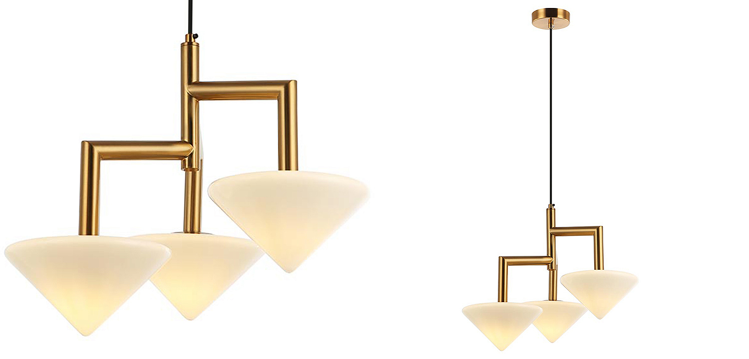 Люстра Acantha Gold Lamp Люстра Acantha Gold Lamp - Loft-Concept в Костроме