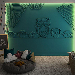 Барельеф OWLS варинант исполнения - 3 | Loft Concept в Костроме