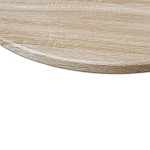 Стол обеденный с круглой столешницей светлый дуб Harris Collection варинант исполнения - 4 | Loft Concept в Костроме