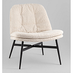 Кресло лаунж Tail молочный варинант исполнения - 1 | Loft Concept в Костроме