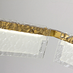 Светодиодная люстра с рельефным стеклом ICE GLASS 70 варинант исполнения - 5 | Loft Concept в Костроме