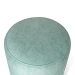 Пуф мятный велюр на металлическом основании Golden Belt варинант исполнения - 2 | Loft Concept в Костроме