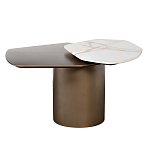 Столик журнальный Promontory с мрамором варинант исполнения - 1 | Loft Concept в Костроме