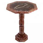 Кофейный стол из натуральных камней Лемезит и Яшма Natural Stone Tables варинант исполнения - 1 | Loft Concept в Костроме