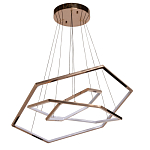 Люстра с 3-мя подвесами в виде шестиугольников Hexagon Horizontal варинант исполнения - 2 | Loft Concept в Костроме