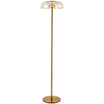 Торшер Blanton Amber Glass Brass Floor Lamp 30 варинант исполнения - 1 | Loft Concept в Костроме