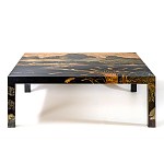 Кофейный стол с японским пейзажем Bohemia coffee table  варинант исполнения - 2 | Loft Concept в Костроме