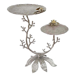Столик с двумя круглыми столешницами на соновании виде изогнутых ветвей Forest Fairy Tale варинант исполнения - 1 | Loft Concept в Костроме