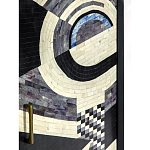 Буфет в гостиную с инкрустацией  Bone Inlay sideboard - 2 doors варинант исполнения - 4 | Loft Concept в Костроме