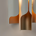 Бра из металла Dolton Wall Lamp White варинант исполнения - 5 | Loft Concept в Костроме