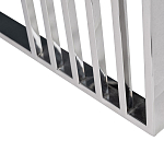 Столик журнальный с черной стеклянной столешницей Embodiment of Contemporary Art  варинант исполнения - 3 | Loft Concept в Костроме