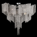 Люстра потолочная с металлическими цепочками Диаметр 99 см Atlantis Chain варинант исполнения - 1 | Loft Concept в Костроме