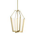  Подвесной светильник золотого цвета в форме фонаря Kichler варинант исполнения - 4 | Loft Concept в Костроме