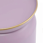 Журнальный столик круглый сиреневого цвета Noticeable Element варинант исполнения - 3 | Loft Concept в Костроме