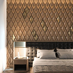 Гипсовая 3D панель с принтографией PM-102 варинант исполнения - 3 | Loft Concept в Костроме